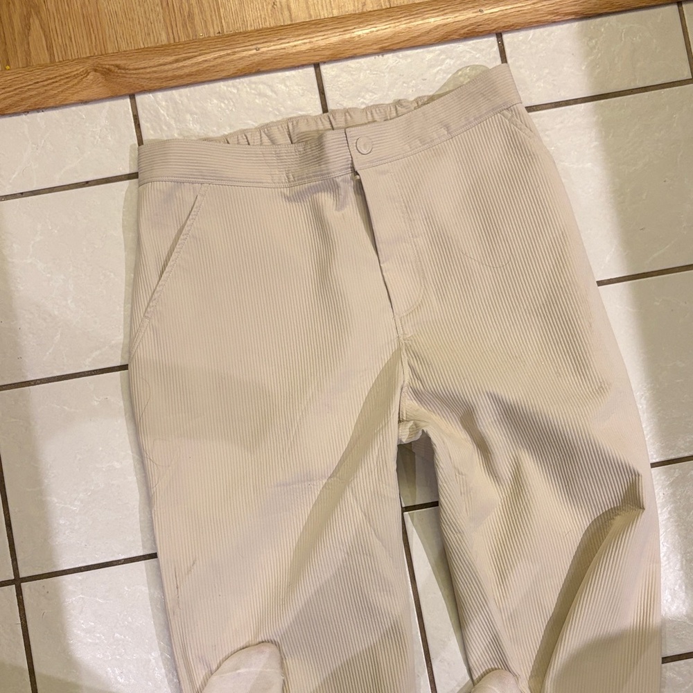 Sergio Tacchini Men's Corduroy Pants in Beige